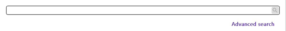 Simple Search Panel